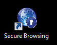 Secure Browser Icon